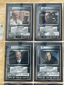 Star Trek CCG 1E Enterprise Complete 18 card Foil Premium Set - Image 4