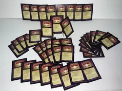 YU-GI-OH! TIP CARD # 1-50 LOT OF 45 EX-MT/NM CARDS (READ) - Image 1