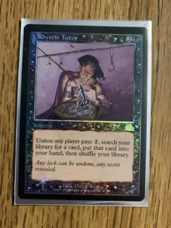 Rhystic Tutor Prophecy FOIL Magic The Gathering MTG Excellent! - Image 1