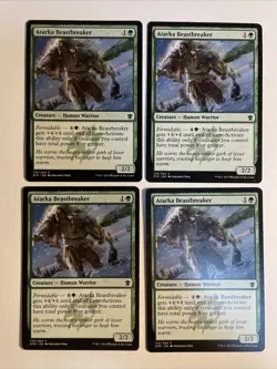 4x Mtg Dragons Of Tarkir Atarka Beastbreaker NM Magic The Gathering - Image 1