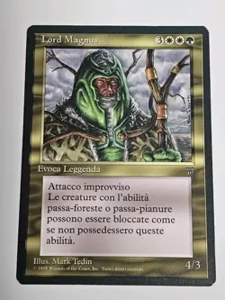 Lord Magnus MTG Magic Legends Italian - Image 1