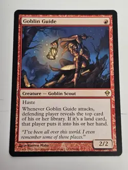 MTG Goblin Guide Zendikar 126/249 Regular Rare - Image 1