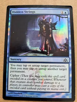 Mtg Hidden Strings ~ Dragon's Maze [ NearMint ] Foil 020 - Image 1