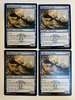 4x Mtg Dragons Of Tarkir Ojutai Interceptor NM Magic The Gathering - Image 1