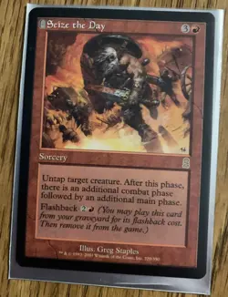 Seize the Day Odyssey Magic the Gathering MTG Excellent Condition - Image 1