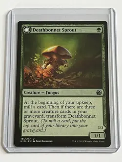 Deathbonnet Sprout Deathbonnet Hulk 181 MTG Innistrad MID 2021 MT 9.0 + Non Foil - Image 1
