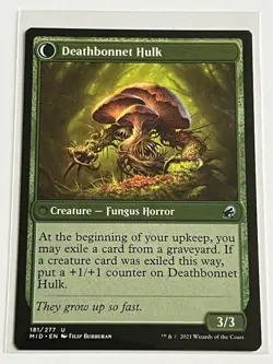 Deathbonnet Sprout Deathbonnet Hulk 181 MTG Innistrad MID 2021 MT 9.0 + Non Foil - Image 4