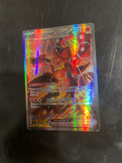 Pokemon VOLCANION EX hp220, Scorching Cyclone 160, 182/159 - Image 2