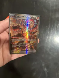 Pokemon VOLCANION EX hp220, Scorching Cyclone 160, 182/159 - Image 4