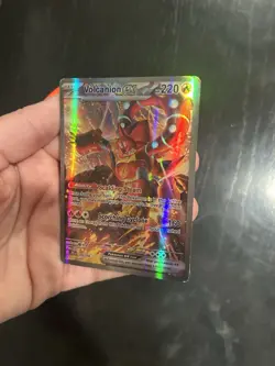 Pokemon VOLCANION EX hp220, Scorching Cyclone 160, 182/159 - Image 5