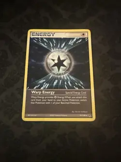 Pokemon TCG Warp Energy Card #91/108 Power Keepers Uncommon Card - Image 1