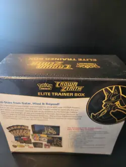 Pokemon Crown Zenith Elite Trainer Box Factory Sealed (Minor Tear In Seal) - Image 4
