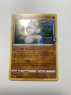 Passimian SWSH115 Pre Release Black Star Promo Chilling Reign Pokemon TCG - Image 1