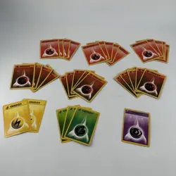 Energy Pokemon Cards 34 Total Vintage Nintendo Keiji Kinebuchi - Image 1