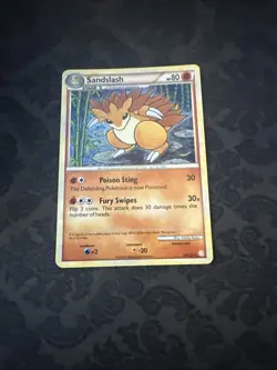 SANDSLASH 29/123 - NON-HOLO RARE - HeartGold Soulsilver - Pokemon CARD - Image 1
