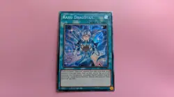 Yugioh Rahu Dracotail JUSH-EN009 Collector's Rare - Image 1