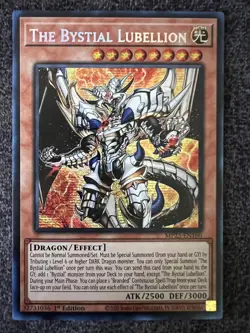 Yugioh The Bystial Lubellion MP23-EN160 Prismatic Secret Rare 1st Edition NM - Image 1