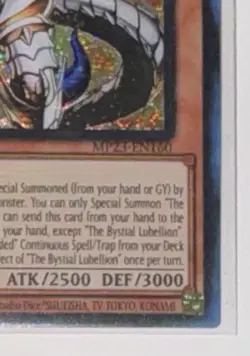 Yugioh The Bystial Lubellion MP23-EN160 Prismatic Secret Rare 1st Edition NM - Image 3