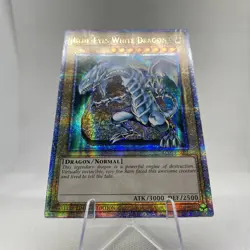 Yugioh Blue-Eyes White Dragon LC01-EN004 QCSR 25TH NM - Image 4