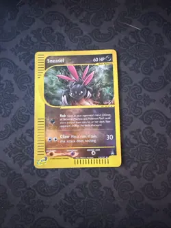 Sneasel 110/147 Aquapolis E-SERIES WOTC Reverse Holo Pokemon Card 2002 - Image 1