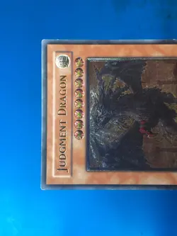 YUGIOH Ultmiate Rare Judgment Dragon TU01-EN000 NOT MINT SEE PICS - Image 4