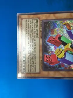 YUGIOH Secret Rare Blockman DPK-ENSE1 PLAYED - Image 5