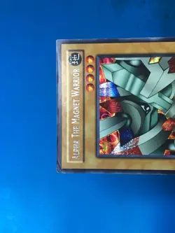 YUGIOH Secret Rare Alpha The Magnet Warrior DOR-E001 PLAYED - Image 3