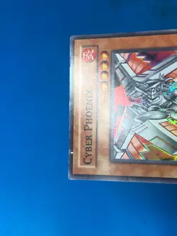 YUGIOH Super Rare Cyber Phoenix EOJ-EN009 PLAYED - Image 3