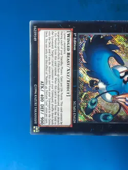 YUGIOH Secret Rare Number 49: Fortune Tune NUMH-EN029 1st Edition PLAYED - Image 4
