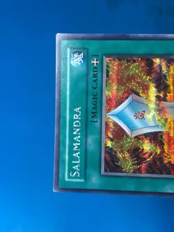 YUGIOH Secret Rare Salamandra DDS-006 PLAYED - Image 3