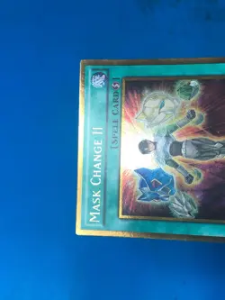 YUGIOH Gold Rare Mask Change II PGL3-EN086 1st Edition PLAYED - Image 3