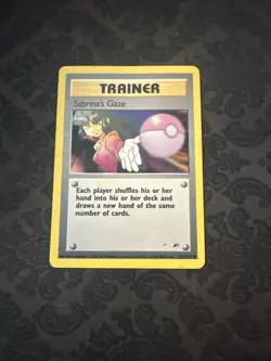 Sabrina's Gaze 125/132 Pokemon Gym Heroes Card D2 - Image 1