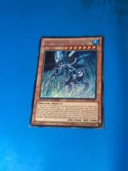 YUGIOH Secret Rare Tidal, Dragon Ruler Of Waterfalls CT10-EN001 PLAYED - Image 1