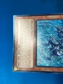 YUGIOH Secret Rare Tidal, Dragon Ruler Of Waterfalls CT10-EN001 PLAYED - Image 4