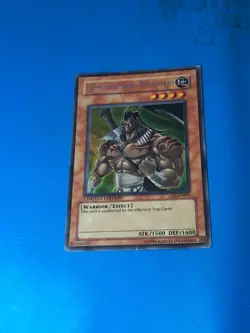 YUGIOH Secret Rare Elemental Hero Wildheart GSE-EN001 PLAYED - Image 1