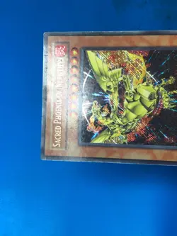 YUGIOH Secret Rare Sacred Phoenix Of Nephthys EEN-ENSE3 PLAYED - Image 3