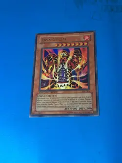 YUGIOH Ultra Rare Lava Golem IOC-SE4 PLAYED - Image 1