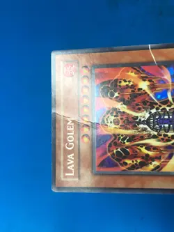YUGIOH Ultra Rare Lava Golem IOC-SE4 PLAYED - Image 3