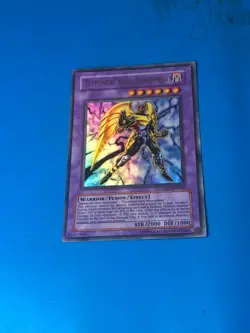 YUGIOH Ultra Rare Elemental Hero Darkbright TAEV-EN042 PLAYED - Image 1