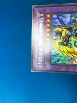YUGIOH Ultra Rare Elemental Hero Darkbright TAEV-EN042 PLAYED - Image 5