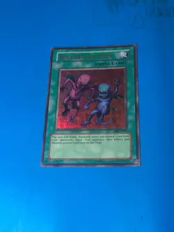 YUGIOH Ultra Rare Delinquent Duo MRL-E039 PLAYED - Image 1