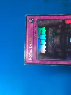 YUGIOH Ultra Rare Royal Decree LCYW-EN182 1st Edition PLAYED - Image 3