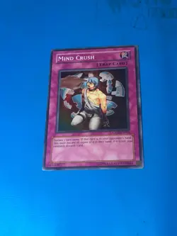 YUGIOH Super Rare Mind Crush CP08-EN003 PLAYED - Image 1