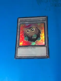 YUGIOH Ultra Rare Orange Kuiboh Token LC03-EN007 PLAYED - Image 1
