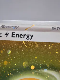 Holo Lightning Energy HD Swirl Galaxy Cosmo Foil Pokemon Card S&V 151 SVE 004 - Image 3