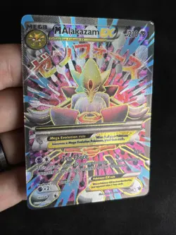 Pokemon TCG Fates Collide 118/124 M Alakazam EX Full Art Ultra Rare Card NM - Image 3
