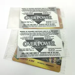 OVERPOWER Abomination Gamma Terror Death From Above Any Hero 1995 Trading Card - Image 4