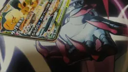 With tracking Eevee & Snorlax GX Pokemon Card Japanese 297/SM-P Full Art Promo - Image 3