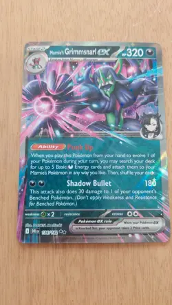 Marnie's Grimmsnarl ex 136/182 Full-Art Pokemon card - Image 2