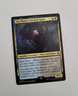 MTG The Master Formed Anew 0143 Doctor WHO Rare 2023 TCG ENG Unplayed Card - Image 1